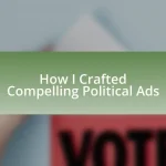 How I Crafted Compelling Political Ads