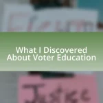 What I Discovered About Voter Education